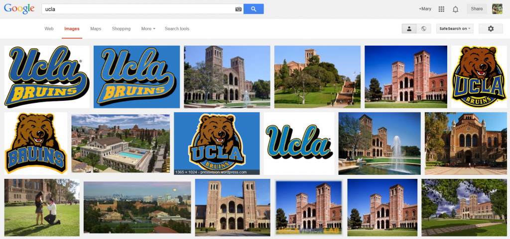 google images search results for ucla