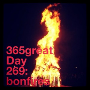 365great challenge day 269: bonfires