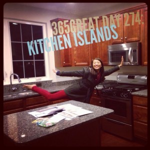 365great challenge day 274: kitchen islands