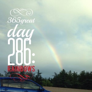 365great challenge day 286: rainbows