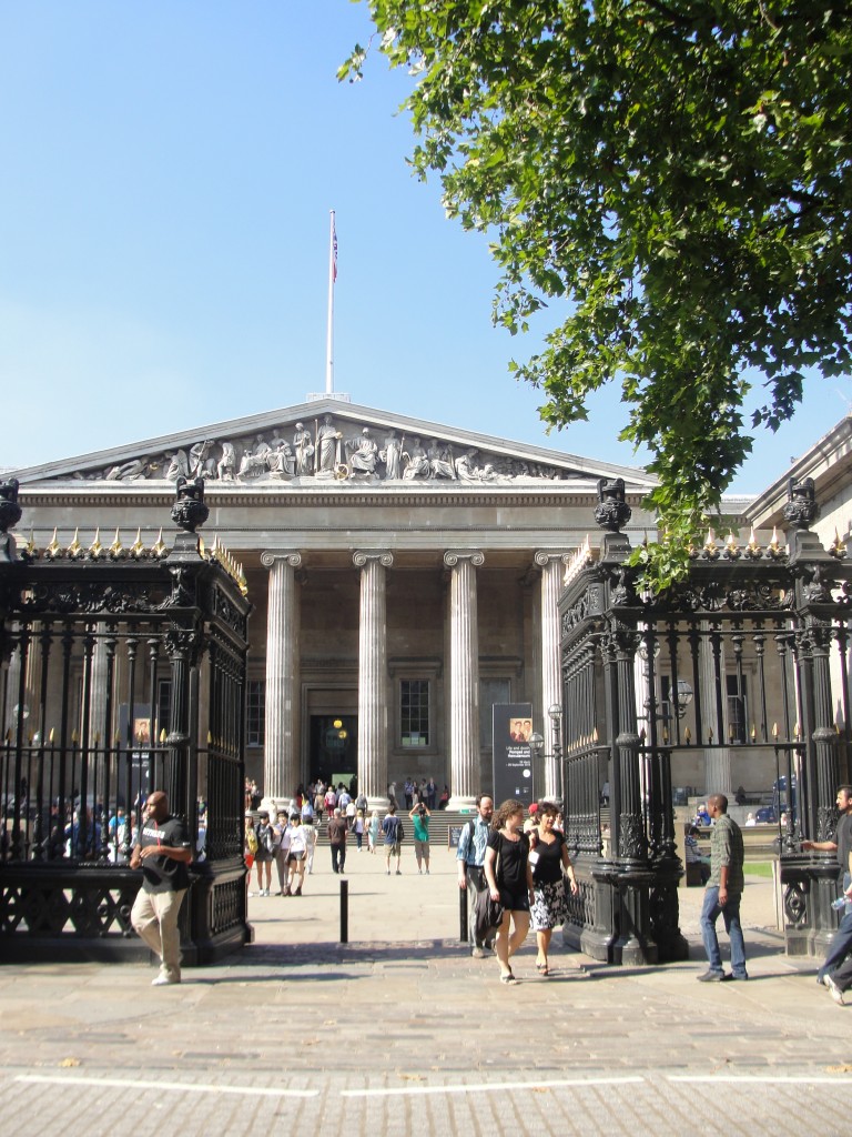 entrance to british museum