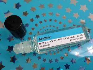 demeter snow roll on perfume oil