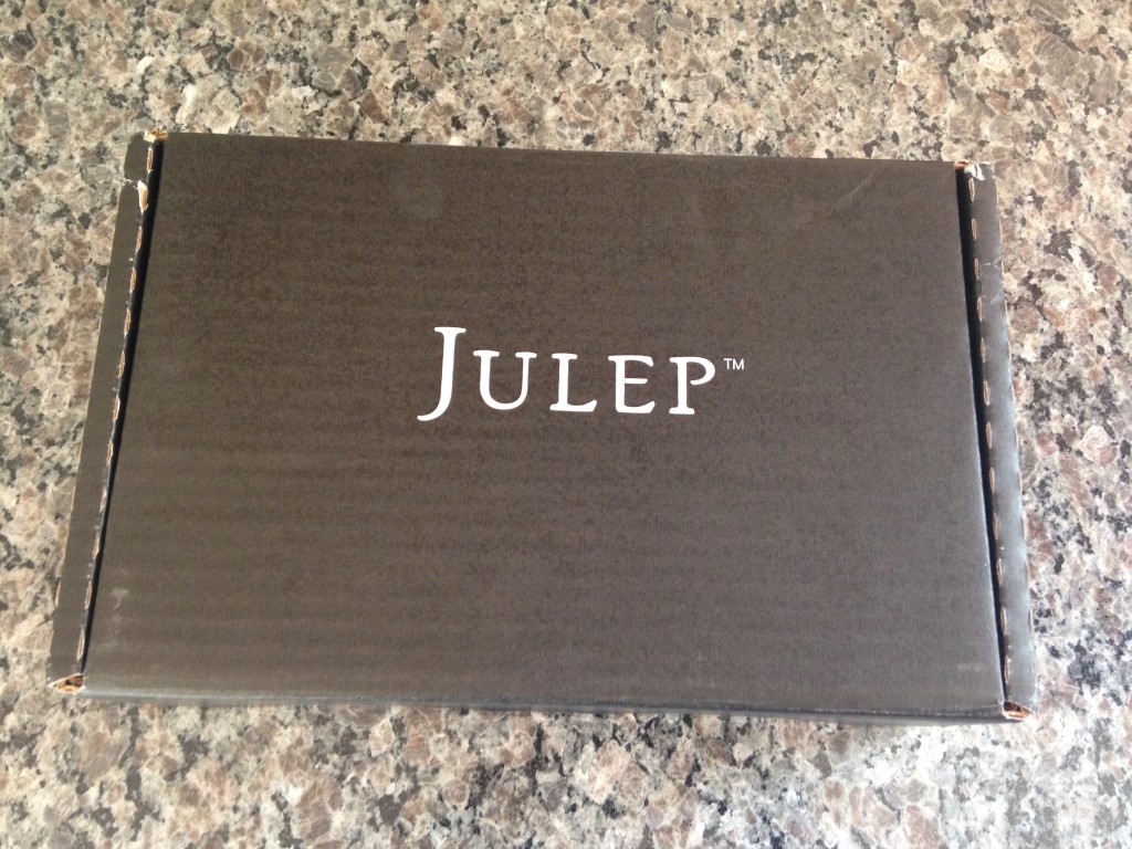 julep black cardboard box