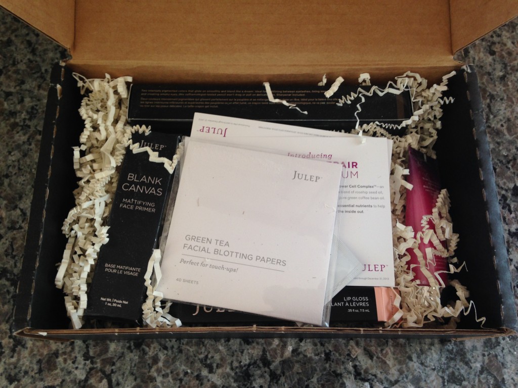 first look at julep naughty and nice mystery box contents