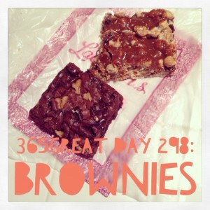 365great challenge day 298: brownies