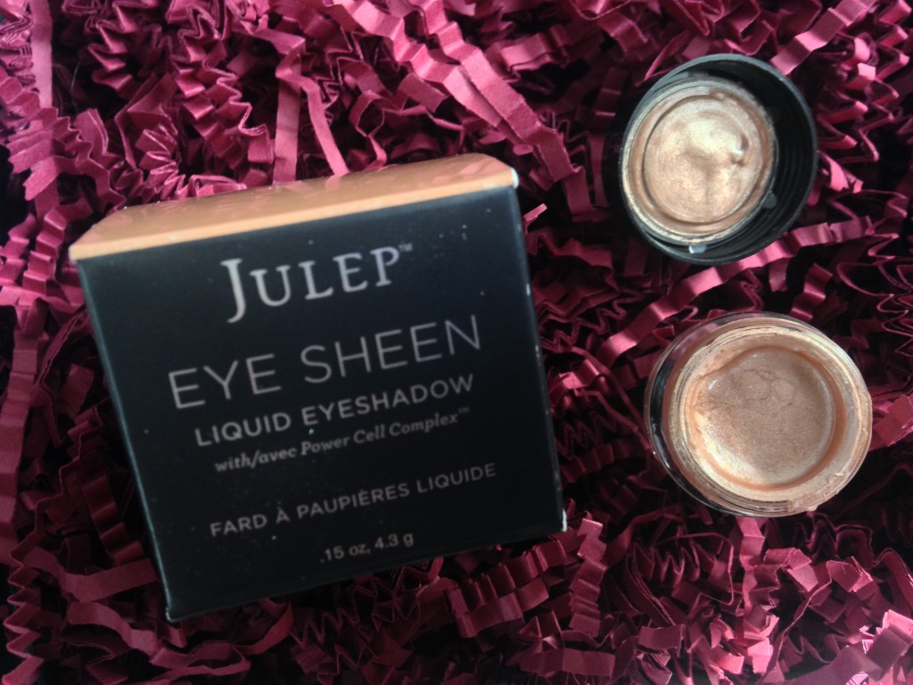 julep eye sheen liquid eyeshadow in pale nude shimmer