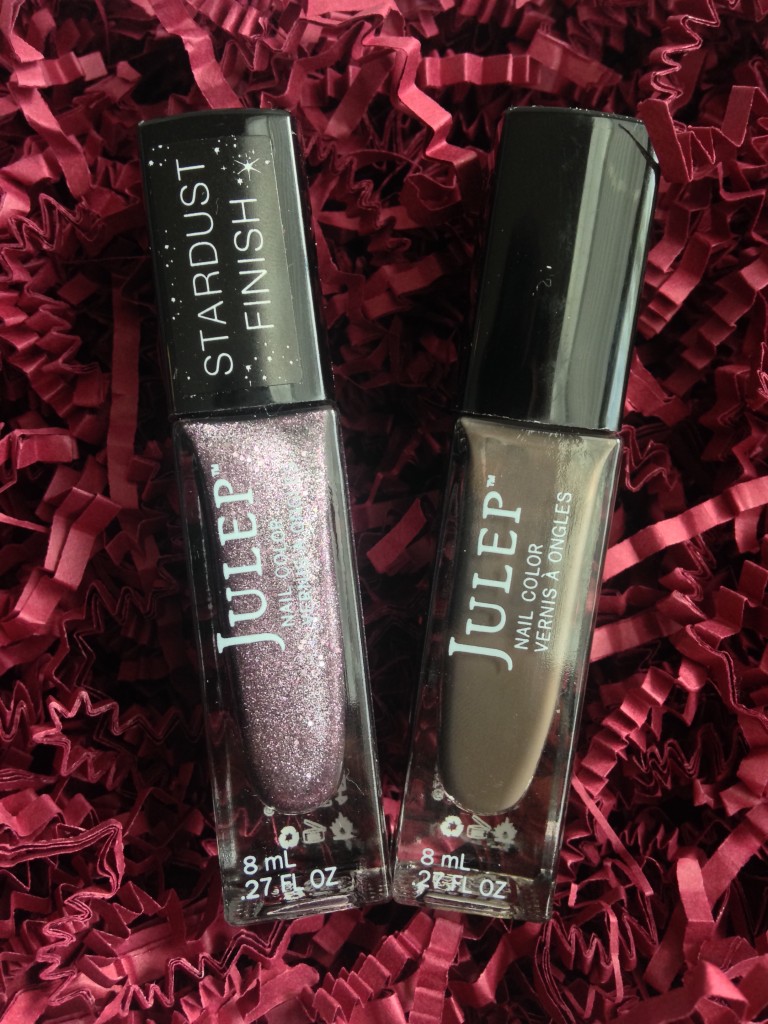 set of julep polishes in cameron and rooney
