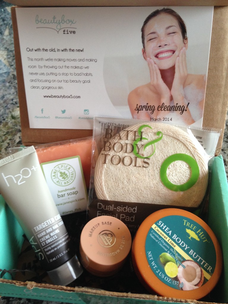 march 2014 beauty box 5 contents