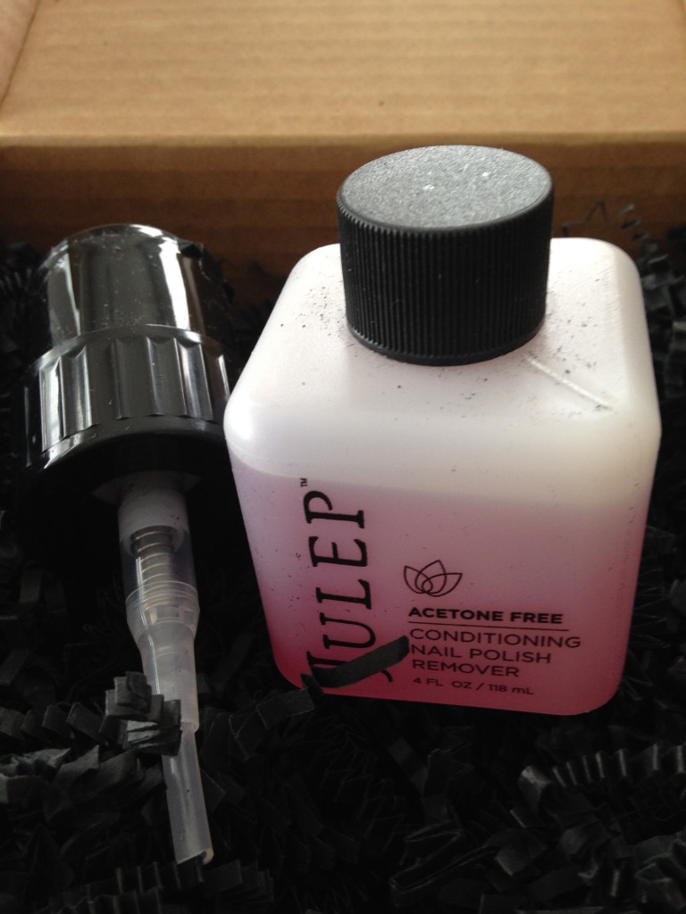 julep clean slate acetone-free conditioning nail polish remover with pump
