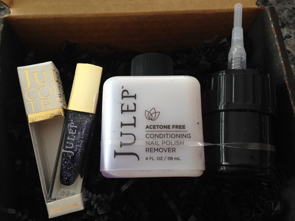 julep maven secret store february 2014 selected products including rosa amethyst polish and clean slate nail polish remover with pump