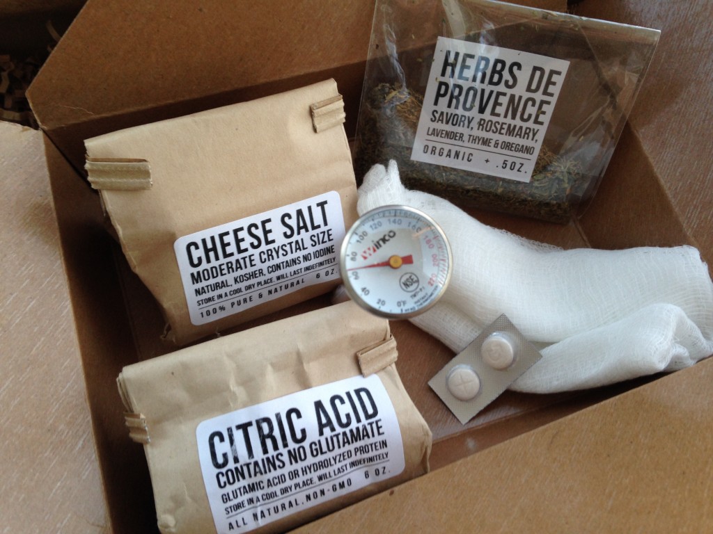 the homegrown collective march 2014 products for mozzarella cheese-making