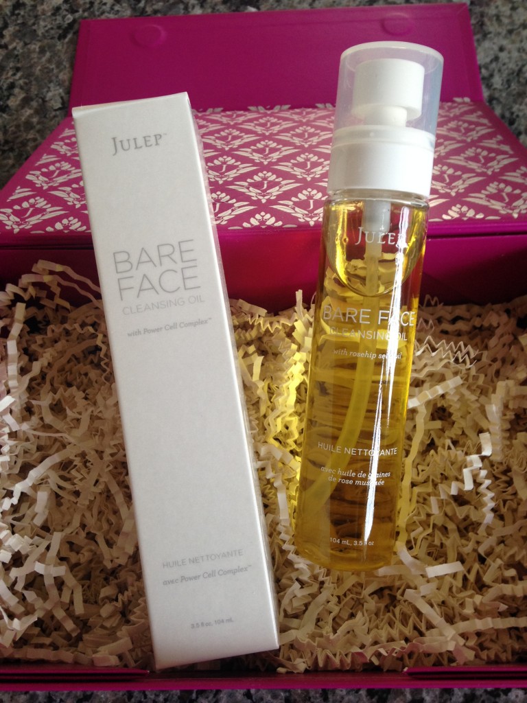 julep bare face cleansing oil with power cell complex