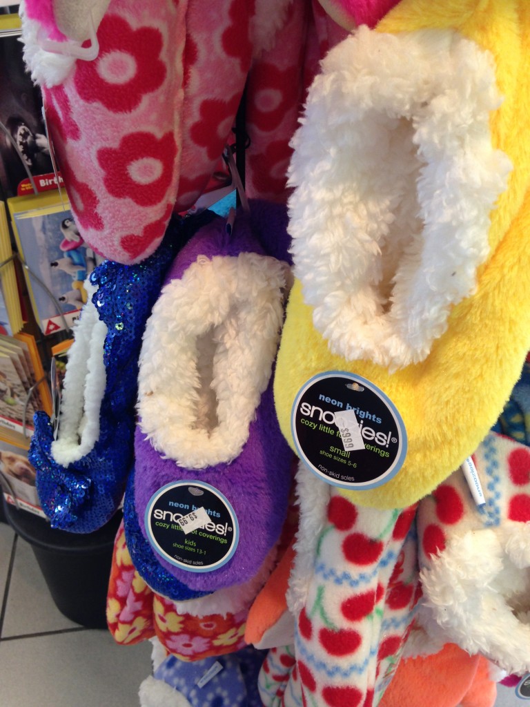 On the drive back, I discovered some slippers I might want to get.