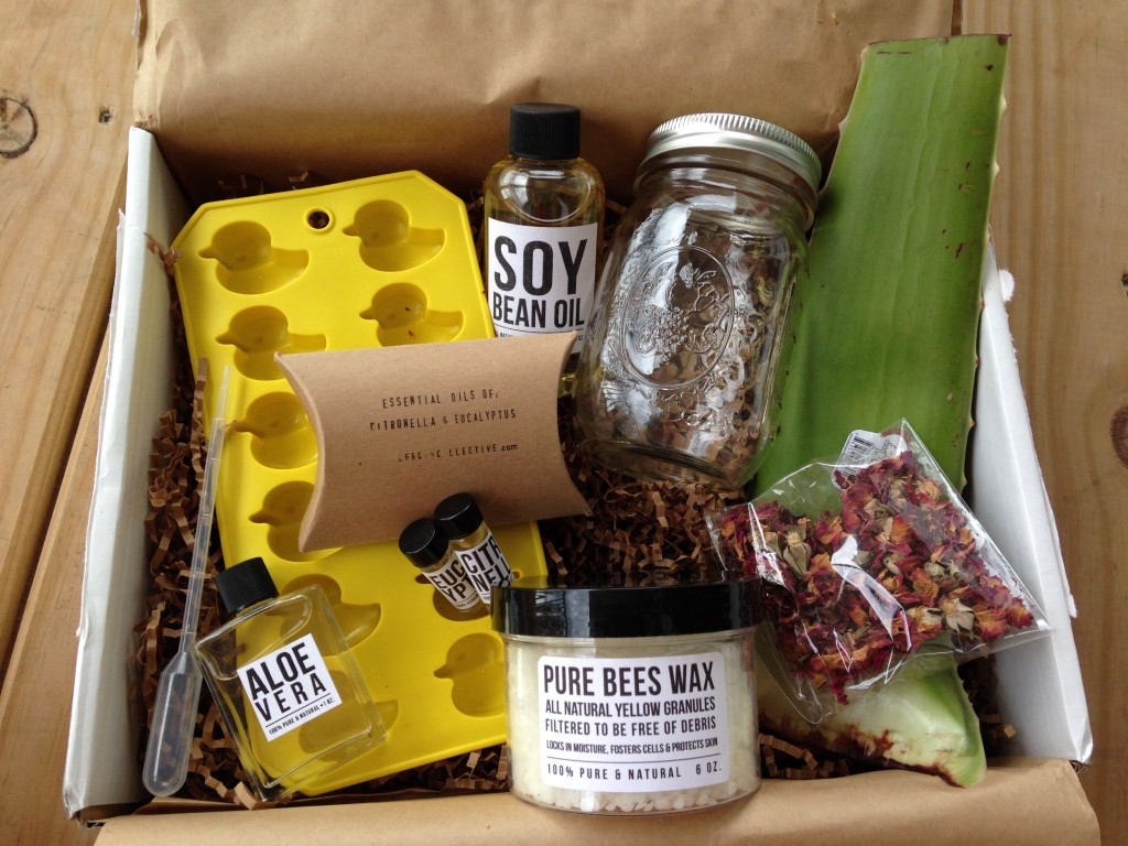 the homegrown collective june 2014 products for after-sun aloe lotion bars