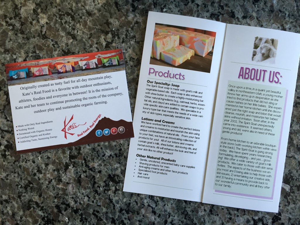 escape monthly may rocky mountain box product info cards back and inside