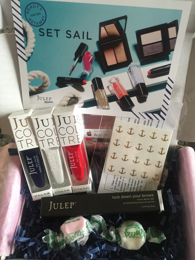 julep maven may 2015 set sail collection box contents
