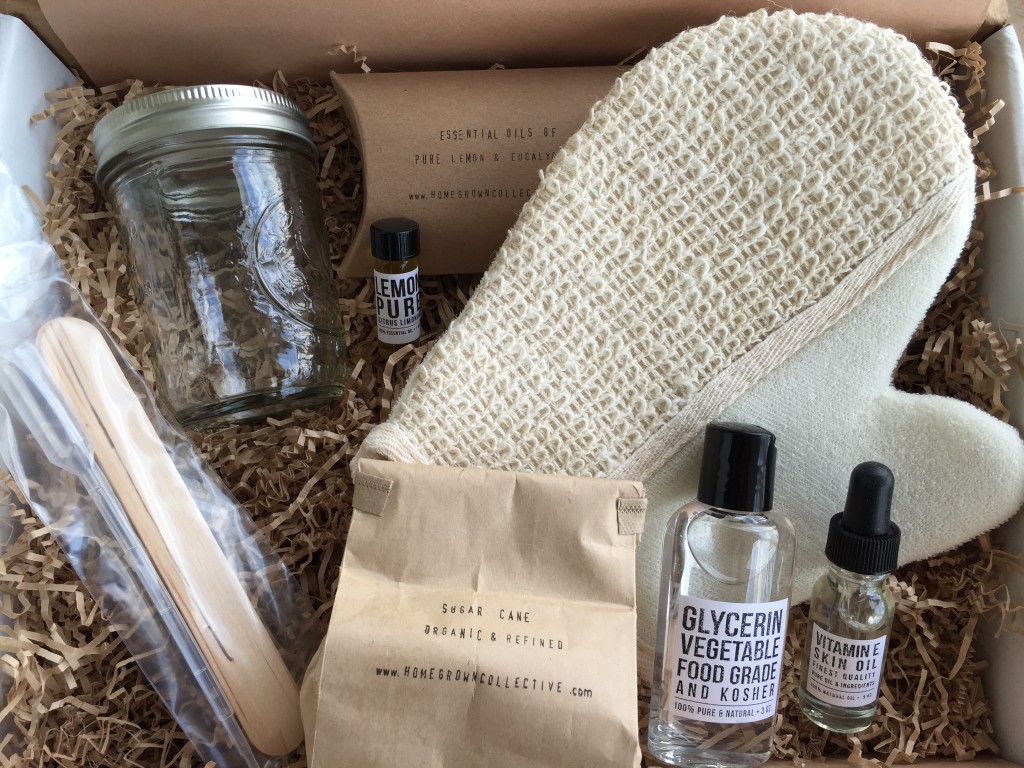 the homegrown collective june 2015 products for diy sugar & lemon scrub