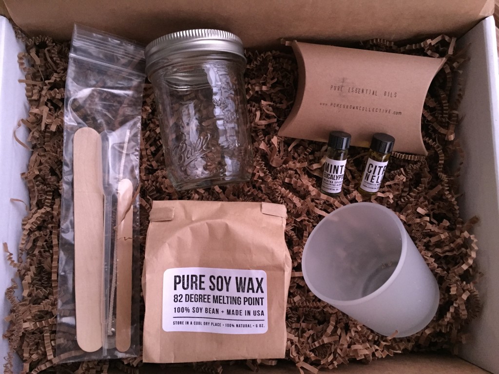 the homegrown collective august 2015 products for diy mint citronella candle