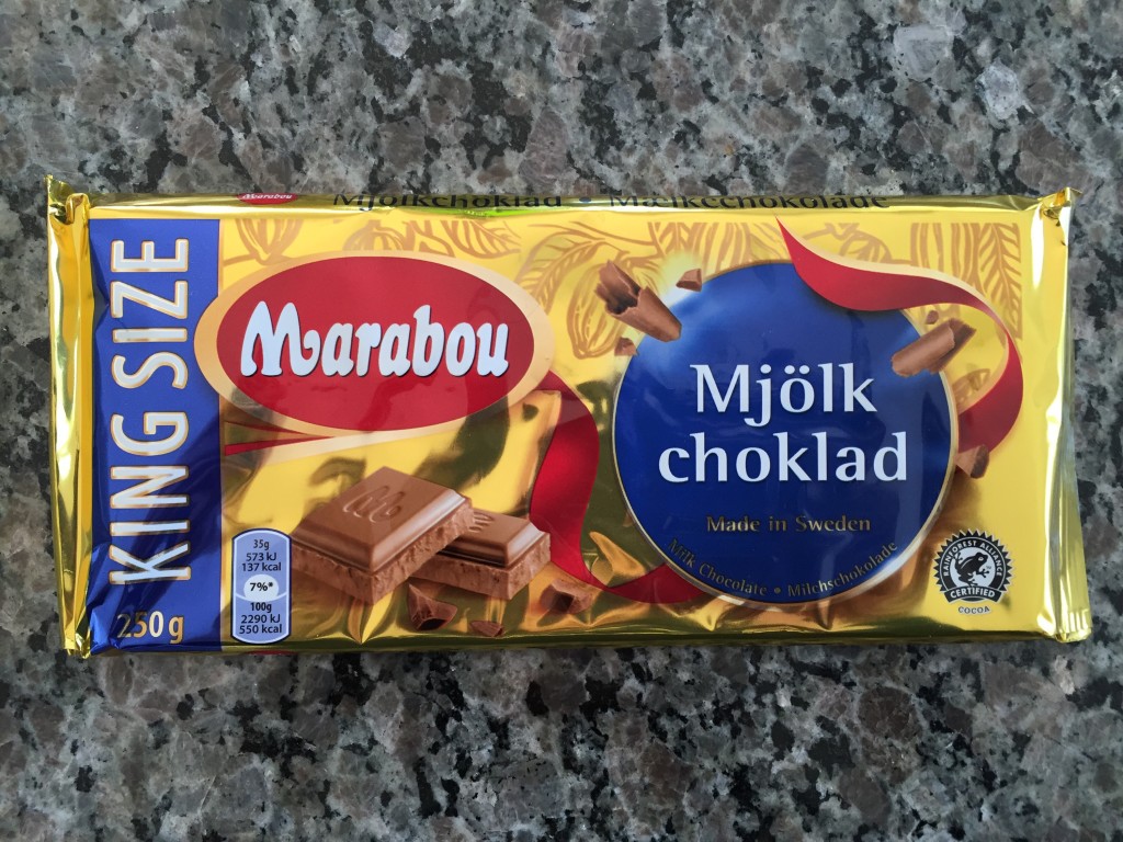 swedish chocolate bar from germany airport