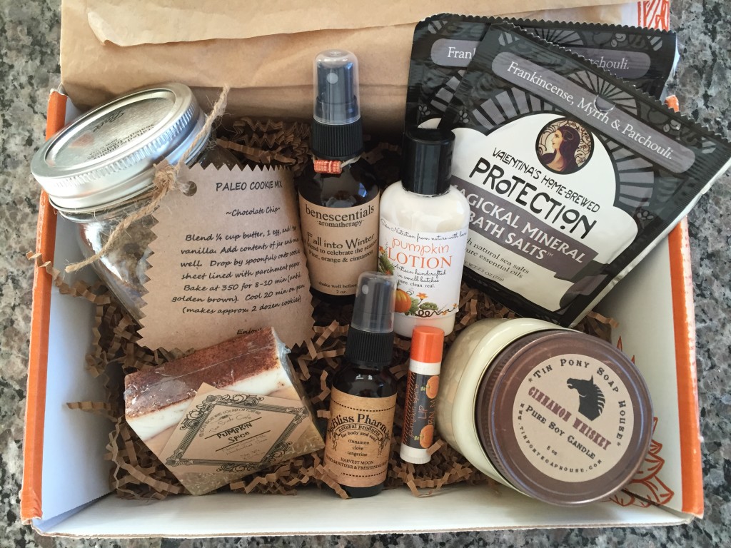 prospurly october 2015 box open with products showing