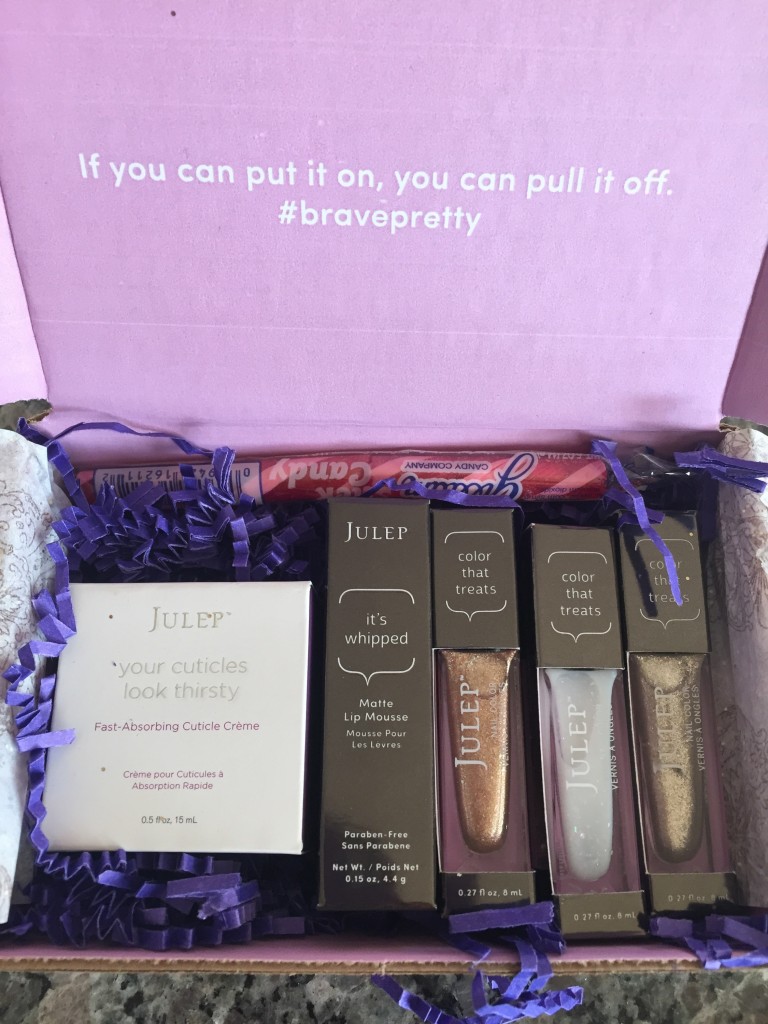 julep maven december 2015 all night long collection box contents